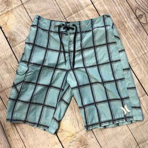 Hurley Men's Board Shorts Swimsuit Size 32 Blue